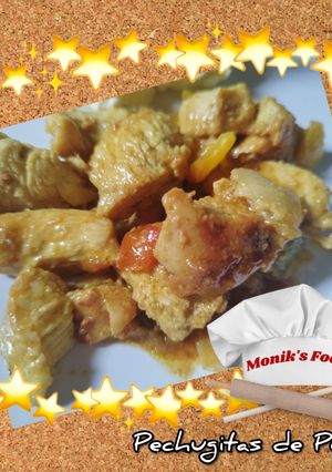 Una foto de Pechuguitas de Pollo en su jugo