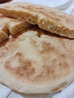 صورة لوصفة مطلوع السميد بالميكسور