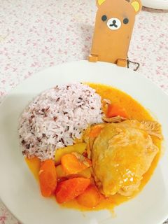 รูปของ ข้าวสตูว์ไก่ (หม้ออัดแรงดัน)