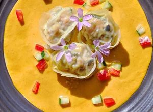 Foto resep 11.Mandu belut kuah kari