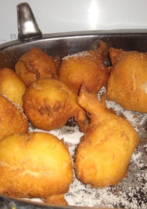 Una foto de Buñuelos de Manzana
