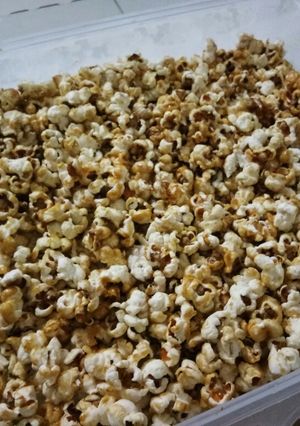 Foto resep Popcorn caramel tiramisu