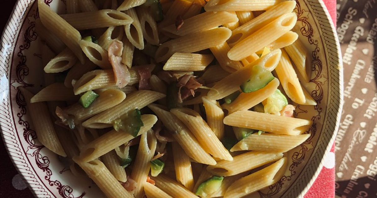 Ricetta Pasta Senza Glutine Con Zucchine E Speck di Giulia passione in ...