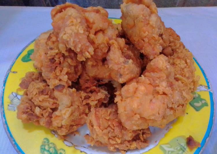 Resep Ayam Krispi (Kentucky Fried Chicken)