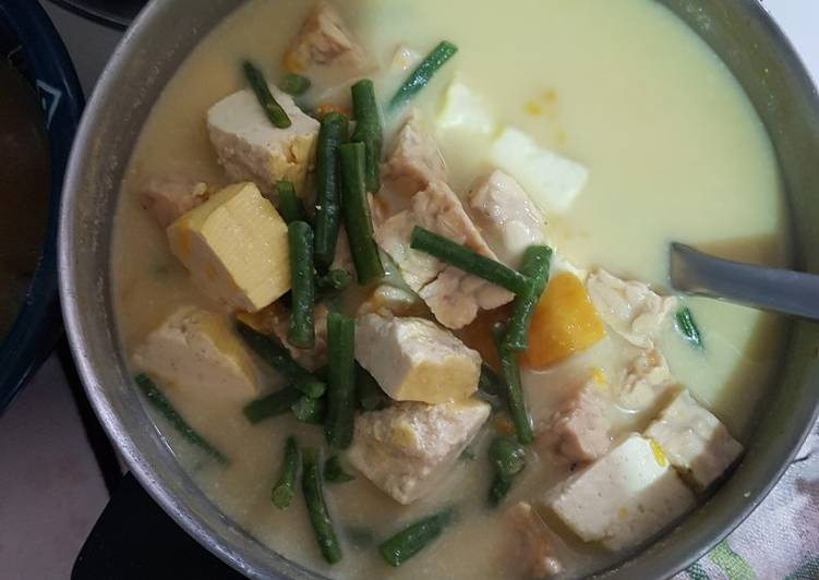 Resep Sayur lodeh labu kuning yang Bikin Ngiler