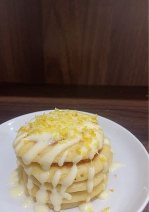 صورة لوصفة بان كيك بالليمون