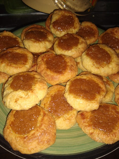 Una foto de Galletas de jalea de guayaba