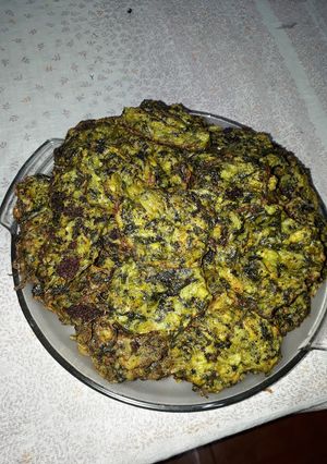 Una foto de Croquetas de espinacas con zanahorias y arroz