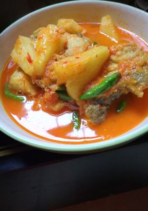 Foto resep Gulai asam kakap nanas