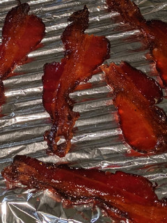 A picture of Lloyd's Batch Candied Bacon.