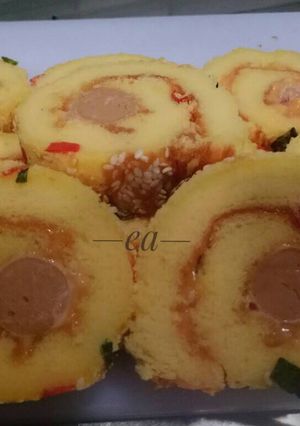 Foto resep Bolu Gulung Isi Sosis