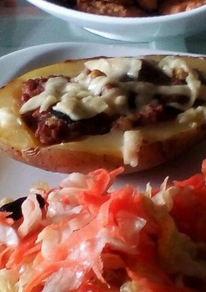 Una foto de Papas rellenas