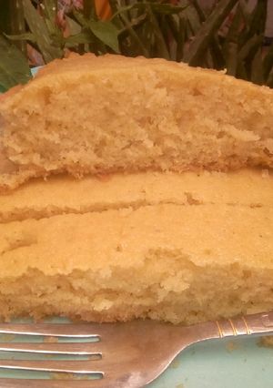 A picture of Simple sponge cake.