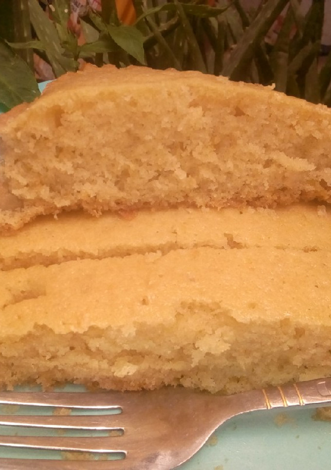 A picture of Simple sponge cake.