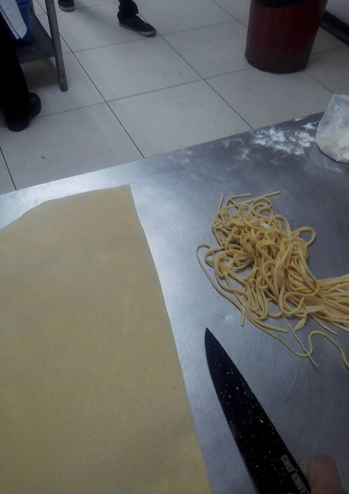 Una foto de Espagueti fresco