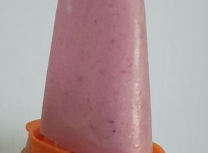Una foto de Helado tipo Melona casero