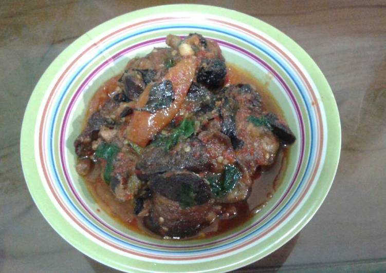 Resep Rempelo ati pedas manis Anti Gagal