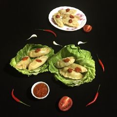 A picture of Vegetable Momo.
