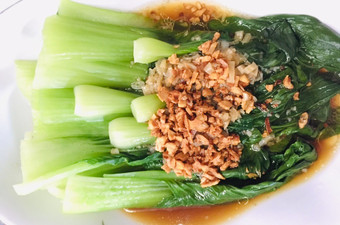 Cara Gampang Menyiapkan POKCOY CAH GARLIC (BAWANG PUTIH) Kekinian