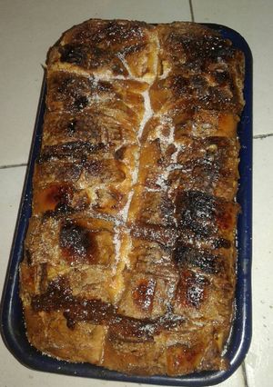 Una foto de Bizcochuelo de pan viejo