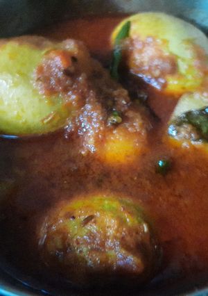 ডিমের কারি(Dimer curry recipe in Bengali) রেসিপির প্রধান ছবি