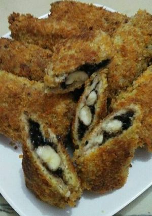 Foto resep Roti Goreng Pisang Coklat