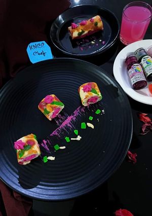 स्वीस रोल (swiss roll recipe in Hindi) रेसिपी मुख्य फोटो