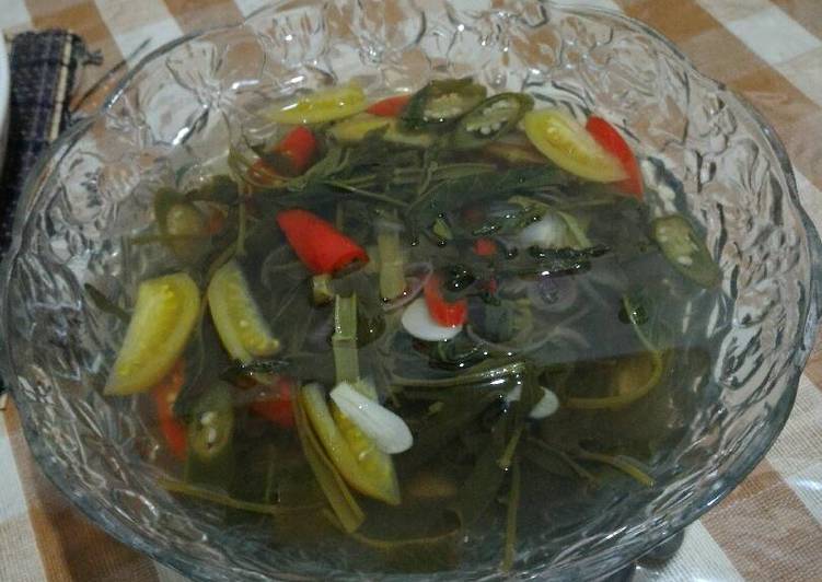 Resep Sayur asem kangkung, Menggugah Selera
