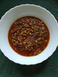 अंकुरित हरी मूंग की सब्जी (ankurit hari moong ki sabzi recipe in Hindi) रेसिपी मुख्य फोटो