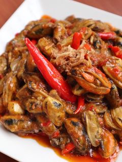 Foto resep Kerang hijau saus padang