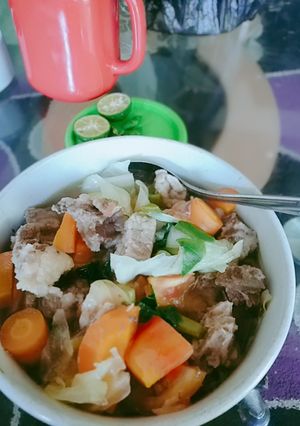 Foto resep Sup tetelan daging sapi gak keruh