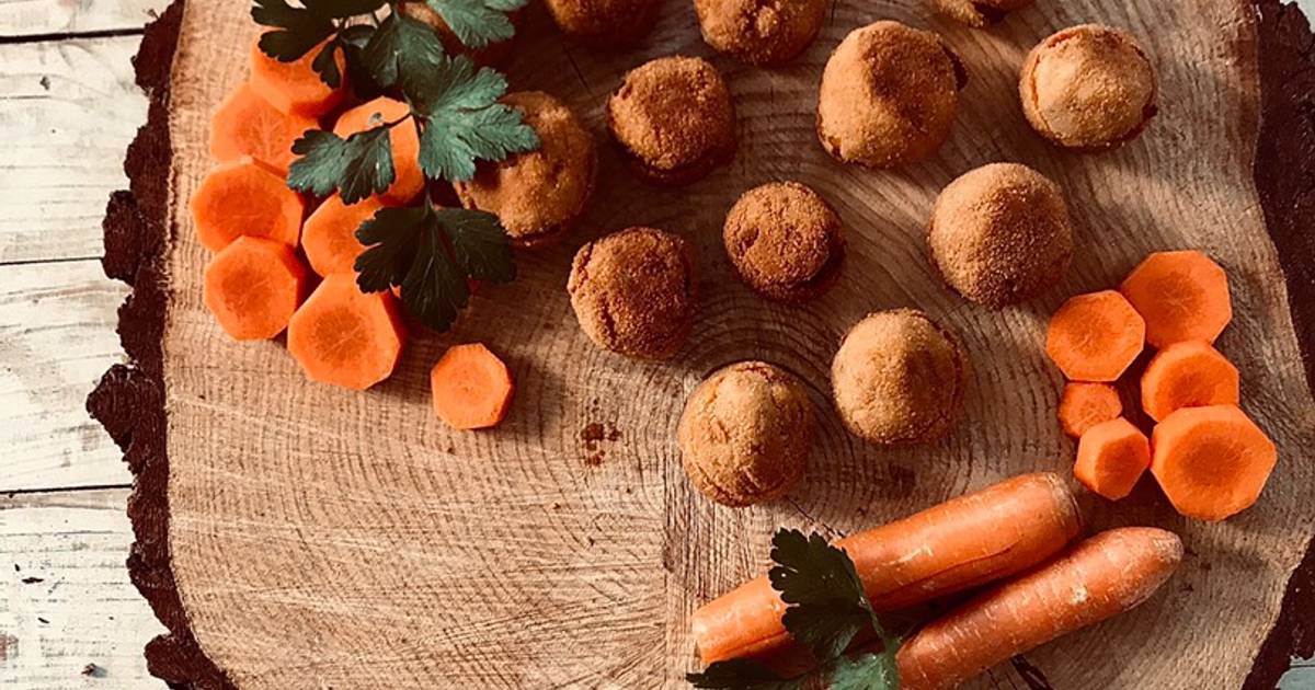 Croquetas de zanahoria Receta de Saskia/ bonprofit_saskia Cookpad