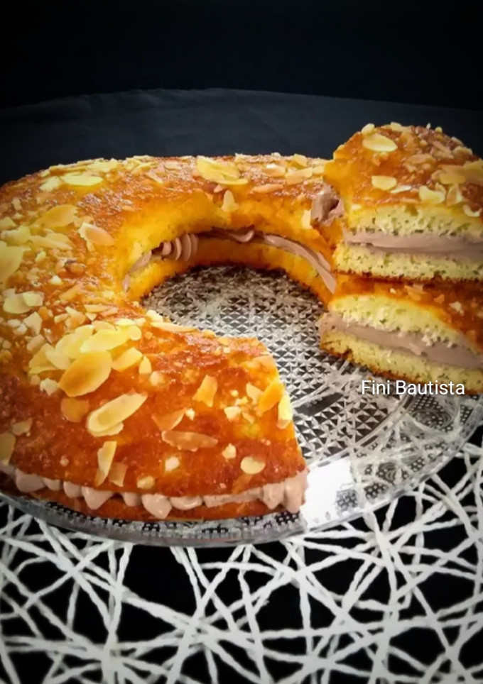Una foto de Roscón de Reyes keto sin azúcar
