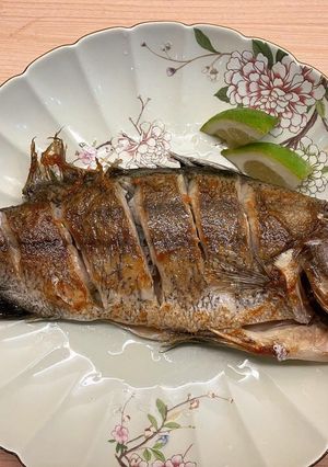 香煎金目鱸魚 的食譜成品照片