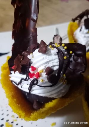 A picture of Mini tartelettes choco.