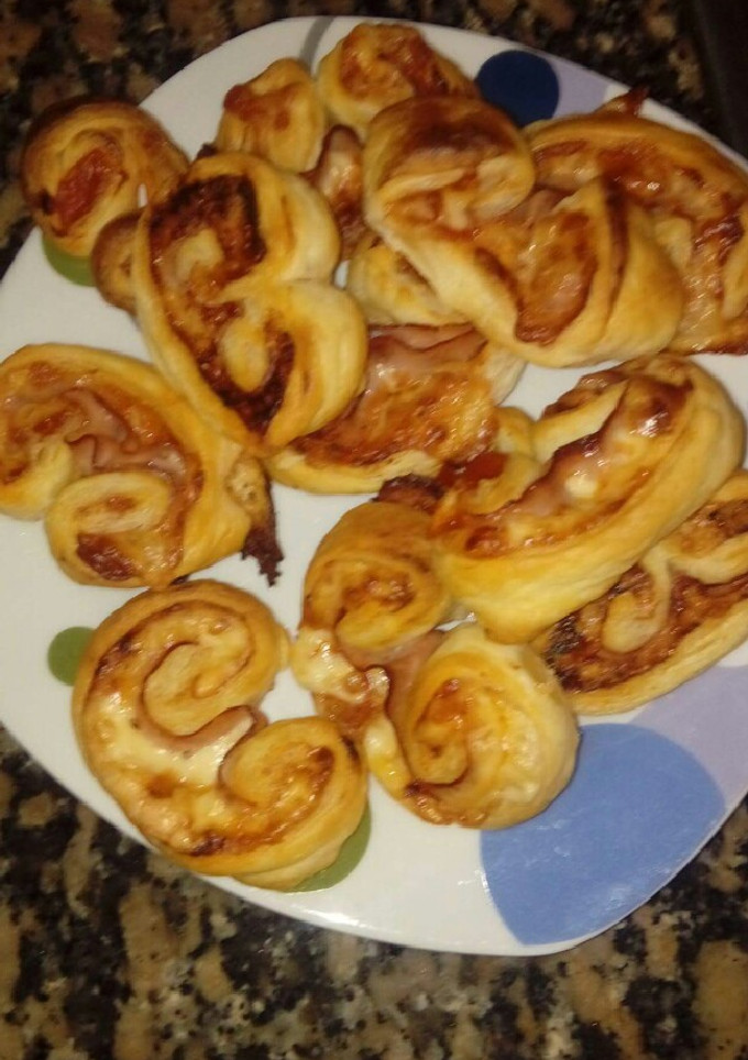 Una foto de Palmeritas de pizza