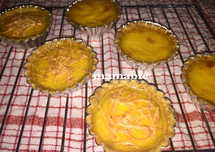 Langkah Mudah untuk Masak Pie susu oven Sederhana