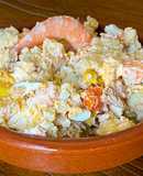 Ensaladilla de langostinos