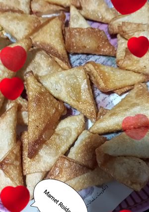 صورة لوصفة سمبوسك بالجبنة