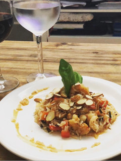 Una foto de Arroz con camarones