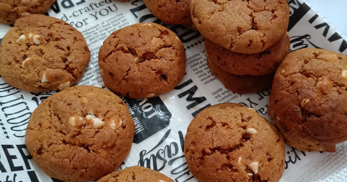 Soft Cookies (Tanpa Mixer, Tinggal Aduk)