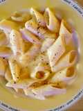 Pennoni rigati cacio e pepe a modo mio