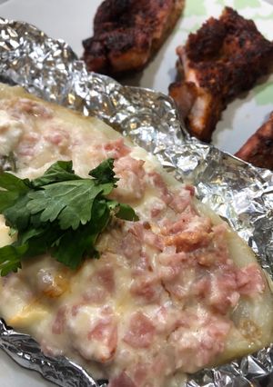 Una foto de Papas rellenas