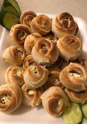 صورة لوصفة وردات الجبنة