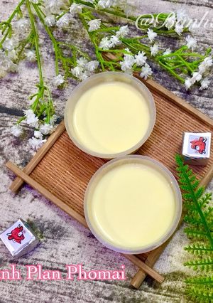 Hình của món Ăn Dặm - Bánh Flan Phomai Cube.