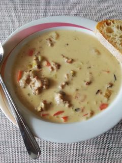 Käse-Lauch-Suppe Rezepthauptbild
