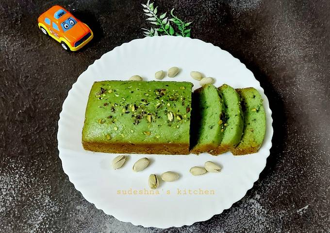 Pista Rasmalai Cake - Caramella's