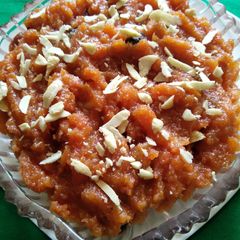 A picture of Gajar halwa.