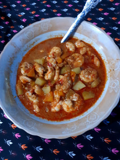 Foto resep Sambel udang pedas manis