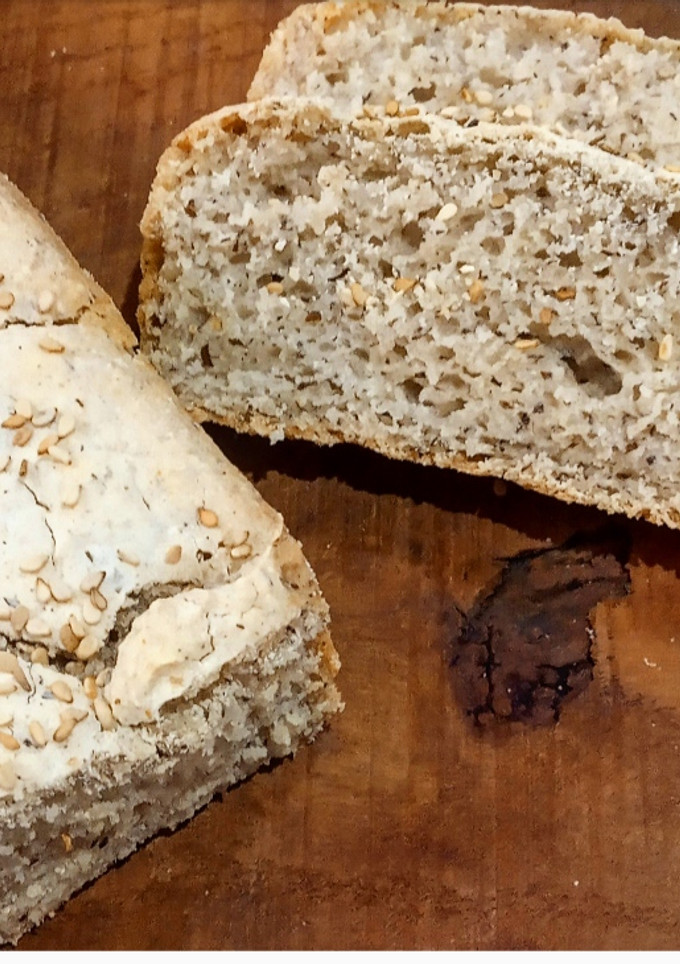 Una foto de Pan de molde sin TACC y vegan: rico en fibra y proteínas